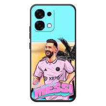 Чехлы для ОППО А6 Про - Лео Месси Маями