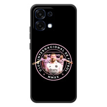 Чехлы для ОППО А6 Про - Лео Месси Маями – Месси в лого