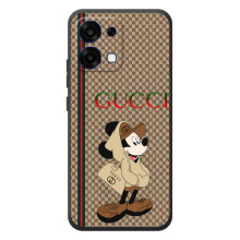 Чехлы ГУЧЧИ для ОППО А6 Про (AlphaPrint) – Mickey GUCCI