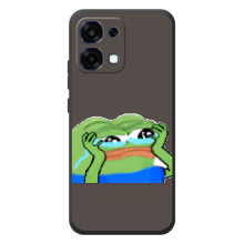 Чохли з зображенням Жаба Мем на OPPO A6 Pro