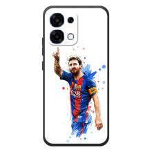 Чехлы Месси для OPPO A6 Pro (AlphaPrint) (Лео Месси)
