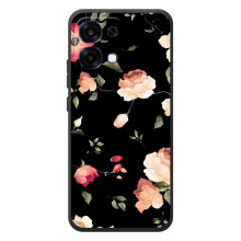 Чехлы с Цветами для OPPO A6 Pro (VPrint) (Розочки)