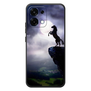Чехлы с изображением разных животных для OPPO A6 Pro (Лошадь)