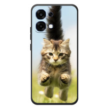 Чохли з Котиками для OPPO A6 Pro (VPrint) (Прижок кота)