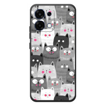 Чохли з Котиками для OPPO A6 Pro (VPrint) (Мальовані котики)