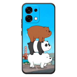 Чехлы с Пандами на OPPO A6 Pro – Друзья
