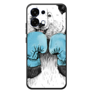 Чехлы с Пандами на OPPO A6 Pro – Панда боксер