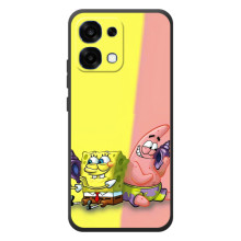 Чехлы с Патриком на OPPO A6 Pro (Звонок)