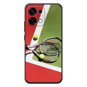 Чехлы с принтом Спортивная тематика для OPPO A6 Pro – Ракетки теннис