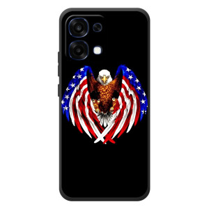 Чехол Флаг USA для OPPO A6 Pro – Крылья США