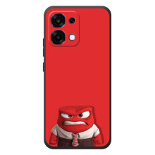 Чехол Головоломка для OPPO A6 Pro - (AlphaPrint) (Гнев)