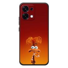 Чехол Головоломка для OPPO A6 Pro - (AlphaPrint) (Тревожность)