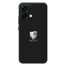 Чехол Майнкрафт на OPPO A6 Pro (AlphaPrint) Minecraft – Овечка Майнкрафт