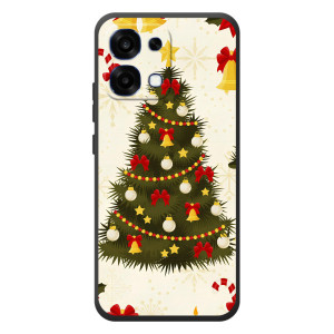 Чехол Новогодняя Елка на OPPO A6 Pro – Новогодний принт