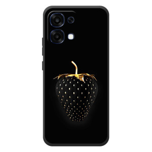 Чохол з зображенням смачної їжі для OPPO A6 Pro – Чорна полуниця