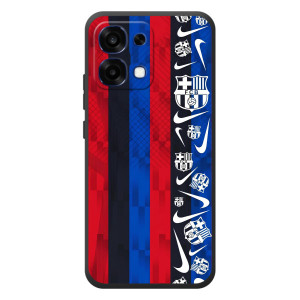 Чехол для OPPO A6 Pro (Барселона) – Фанат Барсы