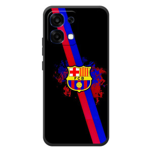 Чехол для OPPO A6 Pro (Барселона) – Лого Барсы