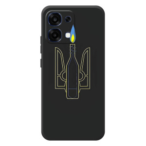 Чехол с картинкой (Патриотический ГЕРБ) на OPPO A6 Pro (Герб - Молотова)