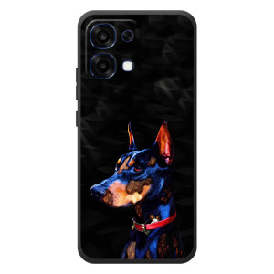 Бампер для OPPO A6 Pro з картинкою "Песики" (Собака Мопсік)