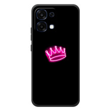 Чехол с Короной ОППО А6 Про - (AlphaPrint) – Яркая корона