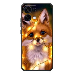 Чохол з Лисичкою для OPPO A6 Pro – Новорічне лисеня