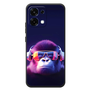 Чехол с Обезьянами OPPO A6 Pro - (AlphaPrint)