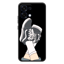 Чохол з Прикольним Принтом на OPPO A6 Pro (Кеди)