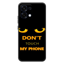 Чохол з Прикольним Принтом на OPPO A6 Pro (Не чіпай мій телефон)