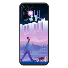 Чехол с принтом Душа на OPPO A6 Pro – Постер Душа