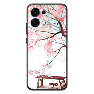 Чехол с принтом САКУРЫ на OPPO A6 Pro – Чайная церемония