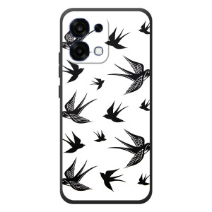 Чехол с птицами на OPPO A6 Pro (VPrint)