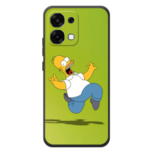 Чехол с Симпсонами для OPPO A6 Pro (VPrint)
