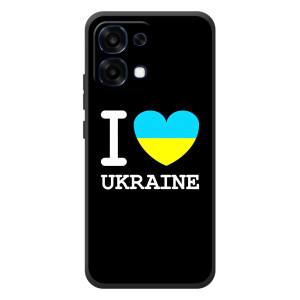Чохол з Українською символікою на ОРО A6 Про – I Love Ukraine