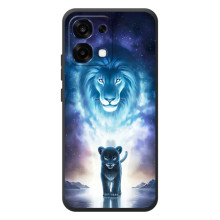 Чехол со Львом для OPPO A6 Pro (VPrint) – Маленький лев