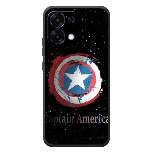 Чехол с Щитом Капитана Америки на OPPO A6 Pro – Щит Капитана