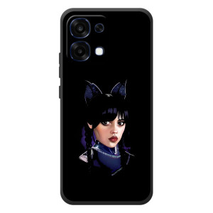 Чехлы Венсдей на OPPO A6 Pro Уэнсдей (AlphaPrint)