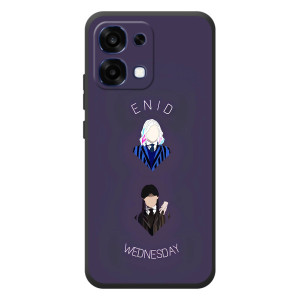 Чехлы Венсдей на OPPO A6 Pro Уэнсдей (AlphaPrint)