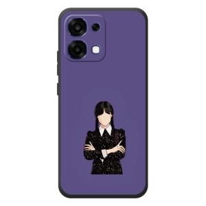 Чехлы Венсдей на OPPO A6 Pro Уэнсдей (AlphaPrint)