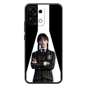 Чехлы Венсдей на OPPO A6 Pro Уэнсдей (AlphaPrint)
