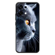 Чехол с милыми котиками на ОПО A6 Про – Брытанский кот