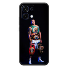 Чехол с картинкой Александр Усик для OPPO A6 Pro – Усик с поясами
