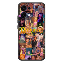 Чехол Рапунцель для OPPO A6 Pro (Рапунцель коллаж)