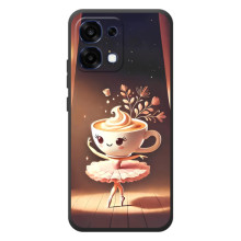 Чехол с мемом Тралалело тралала на OPPO A6 Pro – Балерина капучина