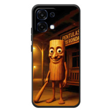 Чехол с мемом Тралалело тралала на OPPO A6 Pro – Тунг тунг тунг сахур