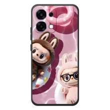 Чехол с Лабубу на OPPO A6 Pro (Игрушка Лабубу)