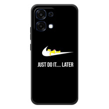 Чехол с логотипом Найк на OPPO A6 Pro (Nike just do it)