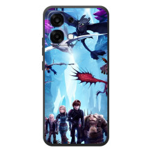 Чехол с принтом дракон Беззубик для ОПО A6 Про – Герои Беззубика