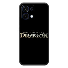 Чехол с принтом дракон Беззубик для ОПО A6 Про – Надпись Дракон