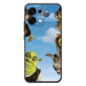 Печатный чехол с принтом Шрек для OPPO A6 Pro – Шрек персонажи