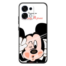 Эксклюзивный чехол для OPPO A6 Pro (AlphaPrint - Мультяшные) – Маус Микки